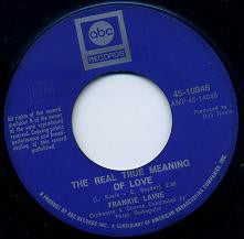 Frankie Laine : You Wanted Someone To Play With (I Wanted Someone To Love) / The Real True Meaning Of Love (7")