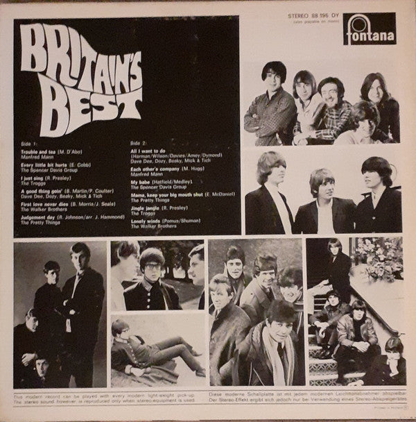 Various : Britain's Best (LP, Comp)
