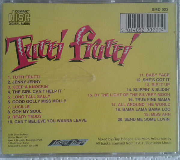 Tutti Frutti (13) : The Little Richard Megatoons Mix (CD, Album)