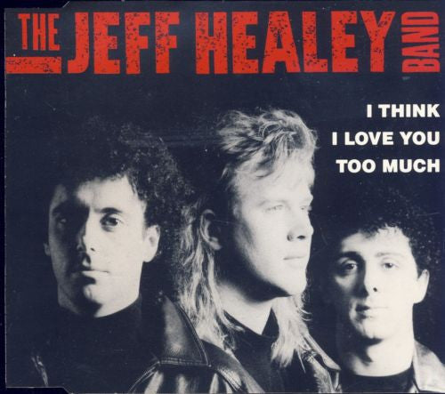 The Jeff Healey Band : I Think I Love You Too Much (CD, Single)