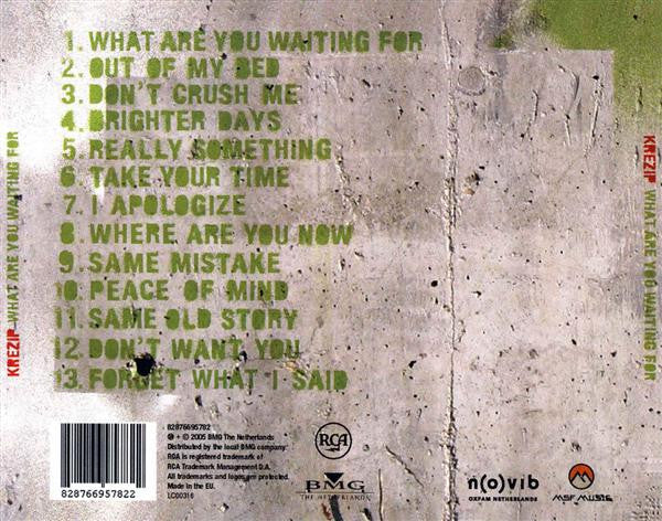 Krezip : What Are You Waiting For (CD, Album)