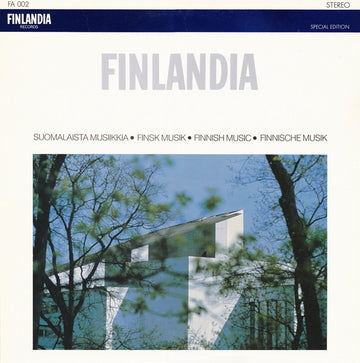 Various : Finlandia. Suomalaista Musiikkia (LP, Comp, S/Edition)