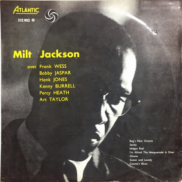 Milt Jackson : Milt Jackson (LP, Album, Mono)