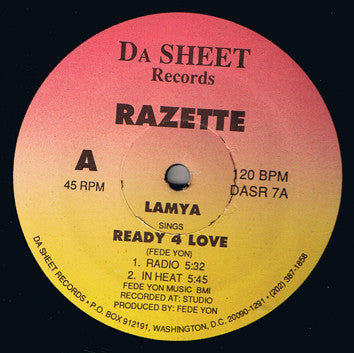 Razette : Ready 4 Love (12")