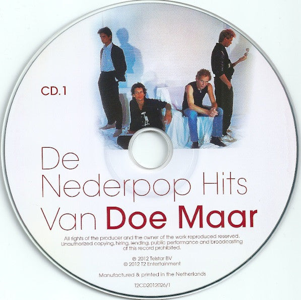 Doe Maar : De Nederpop Hits Van Doe Maar (2xCD, Comp)