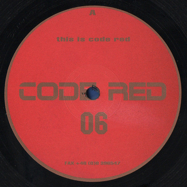 Adam Beyer : This Is Code Red (12")