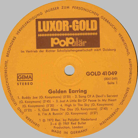 Golden Earring : Golden Earring (LP, Comp)
