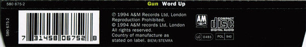 Gun (2) : Word Up (CD, Maxi)