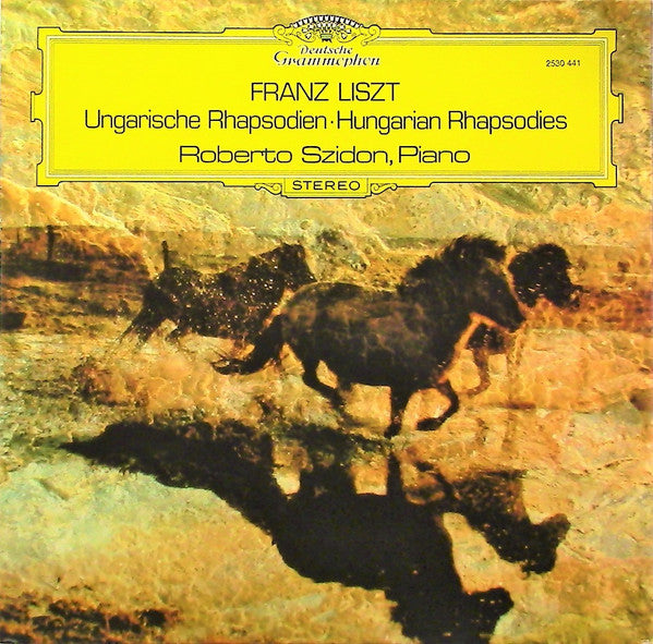 Franz Liszt, Roberto Szidon : Ungarische Rhapsodien = Hungarian Rhapsodies (LP, Album)