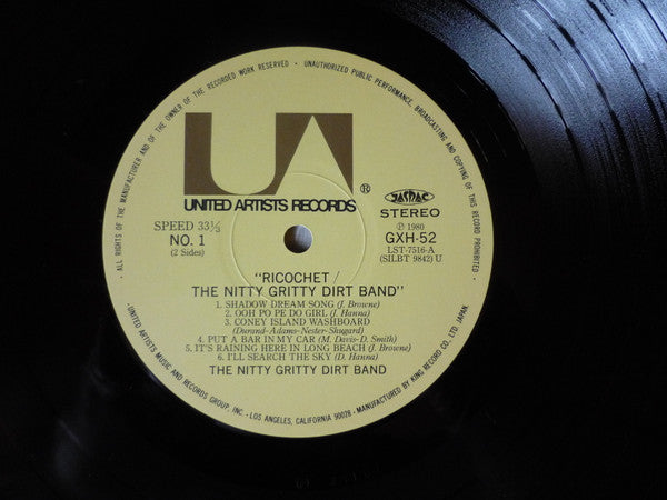 The Nitty Gritty Dirt Band* : Ricochet (LP, Album, RE)