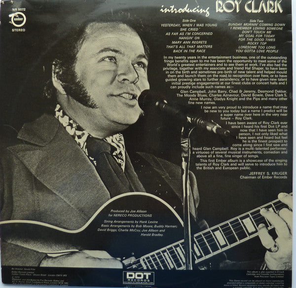 Roy Clark : Introducing Roy Clark (LP, Comp)