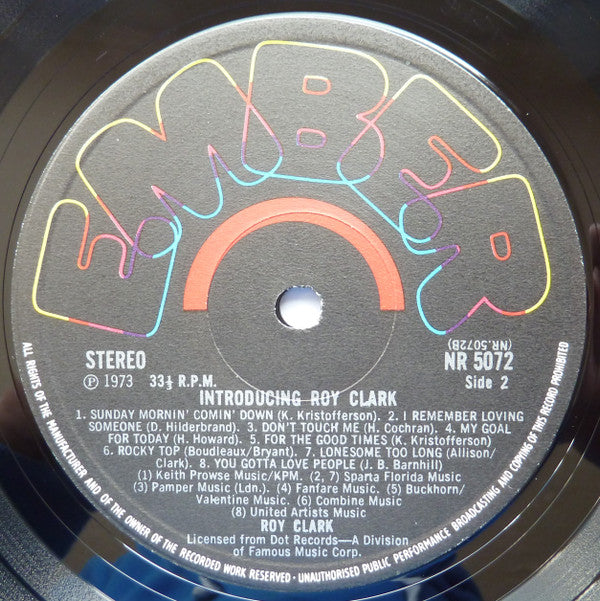 Roy Clark : Introducing Roy Clark (LP, Comp)