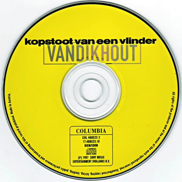 Van Dik Hout : Kopstoot Van Een Vlinder (CD, Album)