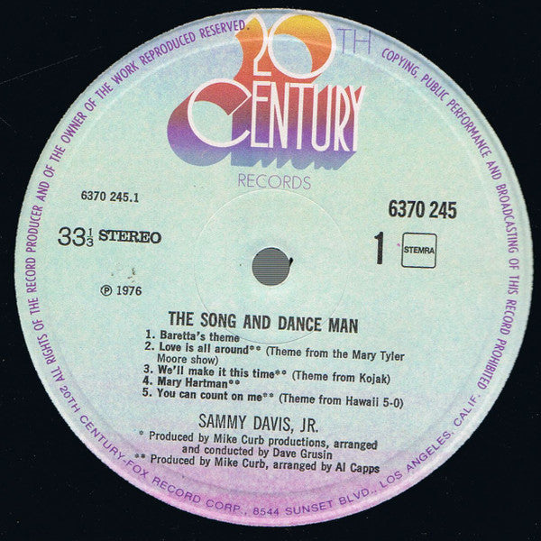 Sammy Davis Jr. : The Song And Dance Man (LP)