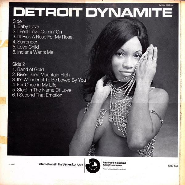 Unknown Artist : Detroit Dynamite (LP, Album)