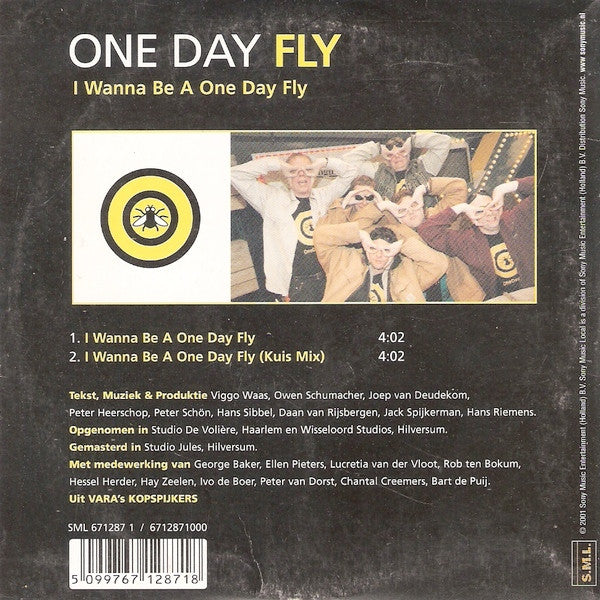 One Day Fly : I Wanna Be A One Day Fly (CD, Single)