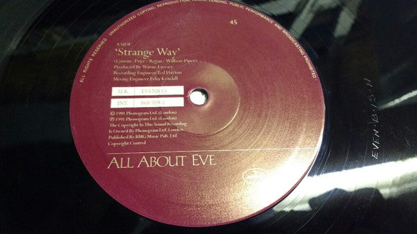 All About Eve : Strange Way (10", Single, Ltd, Num)