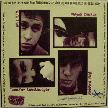 Million Sellers : You Don't Have To Worry About Affection  (7", Yel)