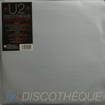 U2 : Discothèque (3x12")