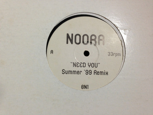 Noora : Need You (12")