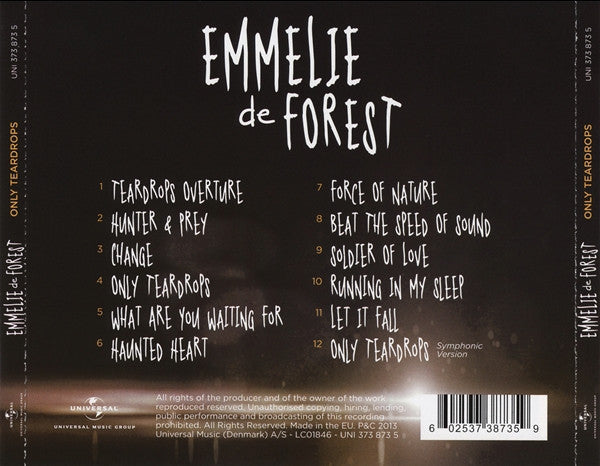 Emmelie de Forest : Only Teardrops (CD, Album)