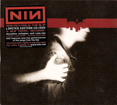 Nine Inch Nails : The Slip (CD, Album, M/Print + DVD-V, NTSC + Ltd, Num)