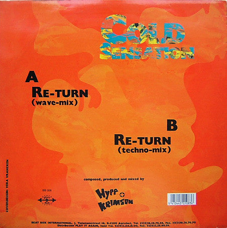 Cold Sensation : Re-turn (12")