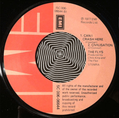 The Flys (2) : Love And A Molotov Cocktail (7", Single)