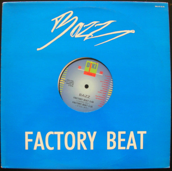 Bazz : Factory Beat (12", Die)