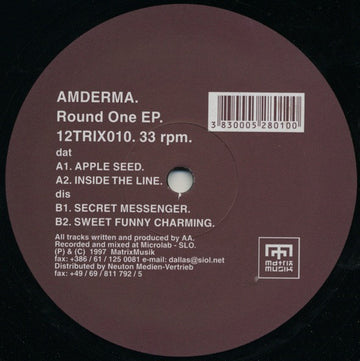 Amderma : Round One EP (12", EP)