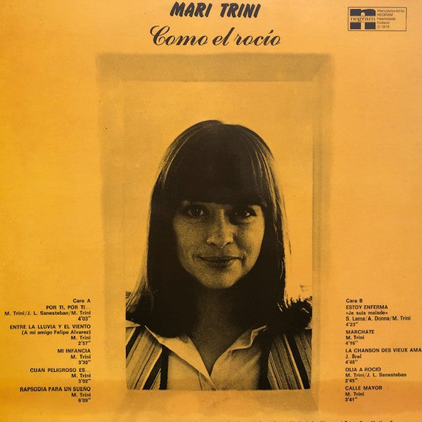 Mari Trini : Como El Rocio (LP)