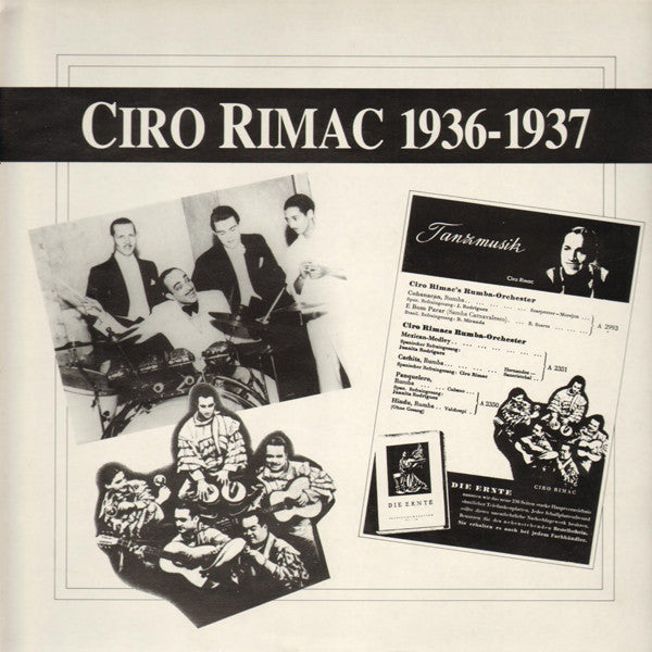 Ciro Rimac : 1936 - 1937 (LP, Comp, Mono)