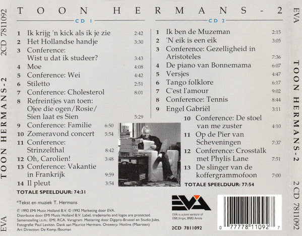 Toon Hermans : Toon Hermans - 2 (2xCD, Comp)
