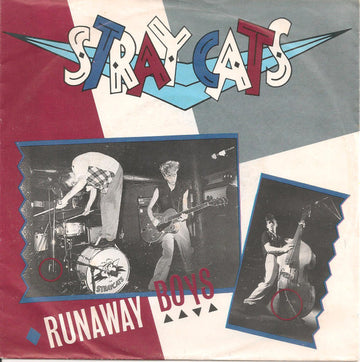 Stray Cats : Runaway Boys (7", Single)