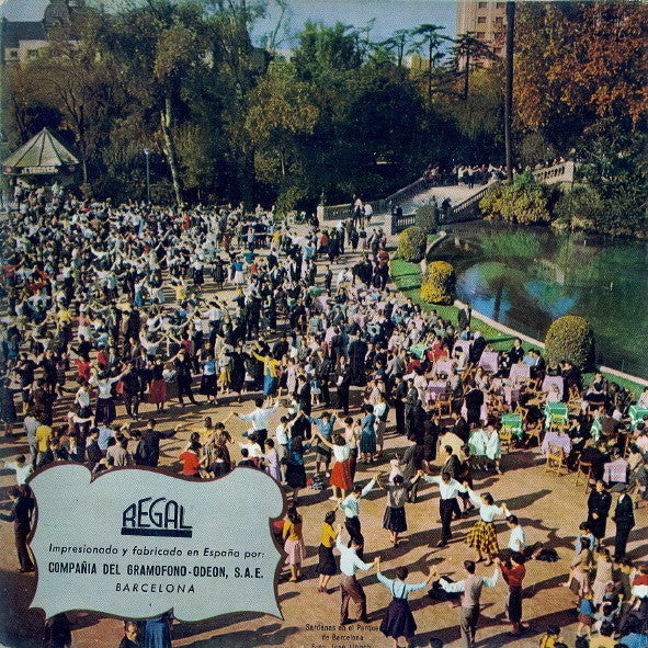Various : La Sardana 1 (Fiesta En El "Pueblo Espanol", De Barcelona) (7", EP)