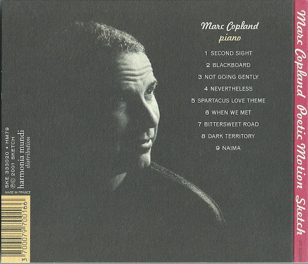 Marc Copland : Poetic Motion (CD, Album)