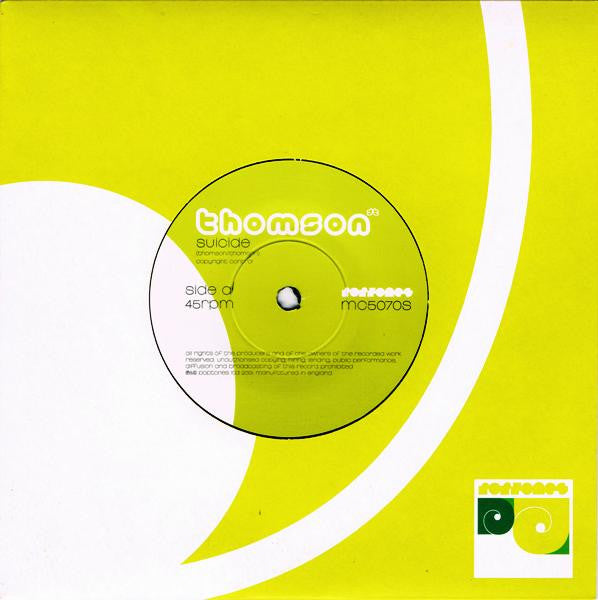 Thomson : Suicide / Blue Soup (7", Single)