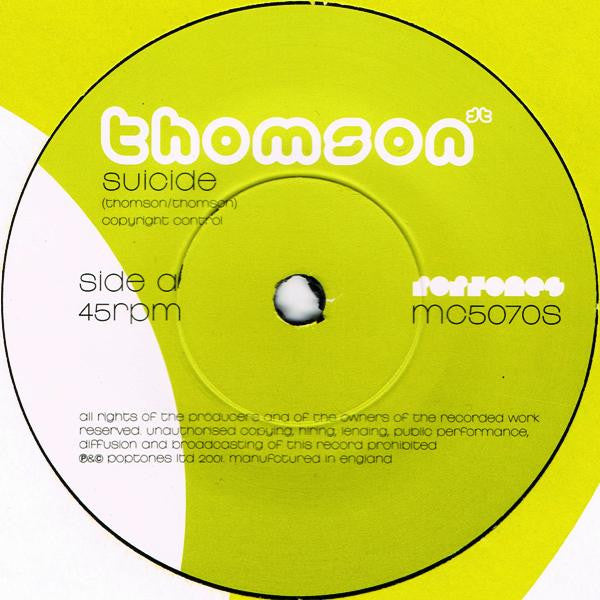 Thomson : Suicide / Blue Soup (7", Single)