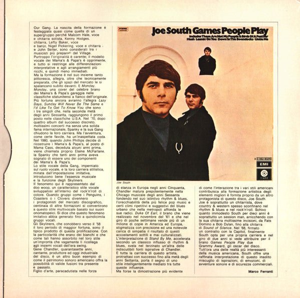 Joe South / Spanky & Our Gang / Gene Chandler / The Skyliners : Joe South / Spanky And Our Gang / Gene Chandler / The Skyliners (LP, Comp)