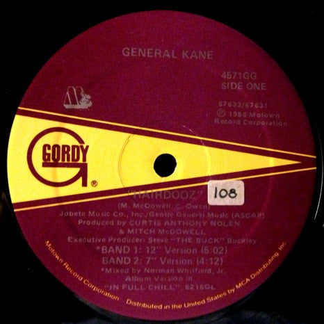 General Kane : Hairdooz (12")