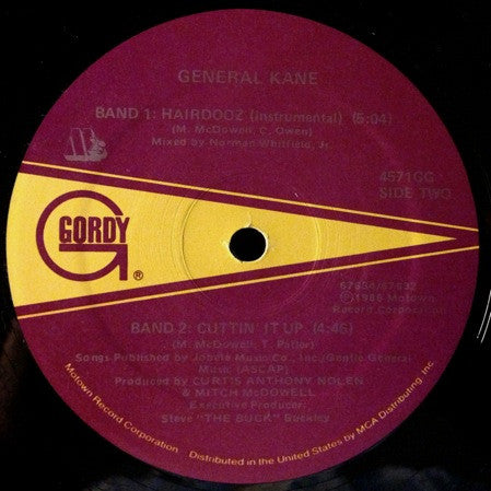General Kane : Hairdooz (12")