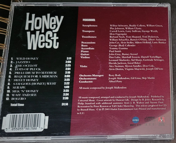Various : Honey West Original Music From The TV Soundtrack (CD, Album)