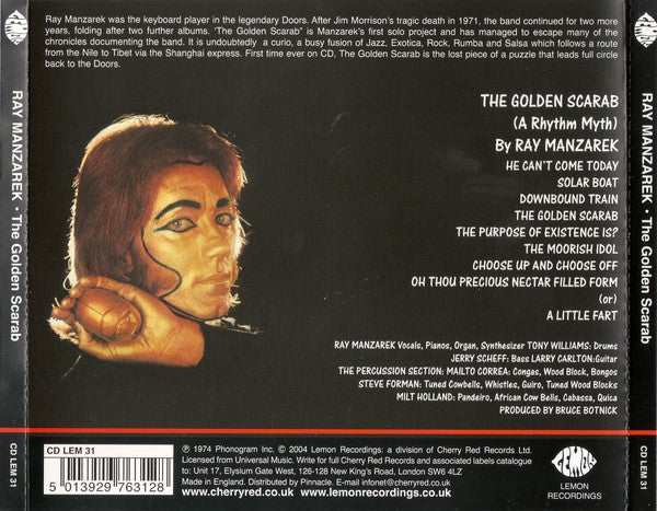 Ray Manzarek : The Golden Scarab (CD, Album, RE)