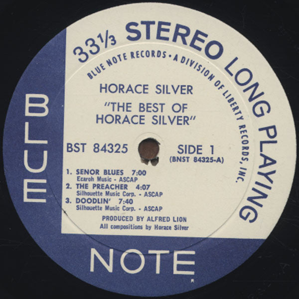 Horace Silver : The Best Of Horace Silver (LP, Comp)