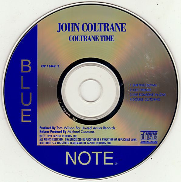 John Coltrane : Coltrane Time (CD, Album, RE)