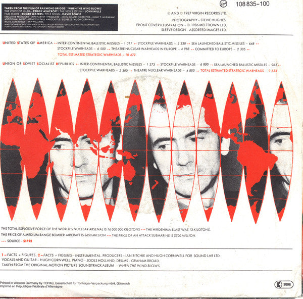 Hugh Cornwell : Facts + Figures (7", Single)