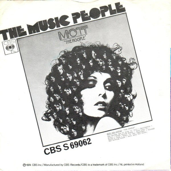 Mott The Hoople : Foxy, Foxy (7", Single)