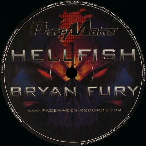 Hellfish & Bryan Fury : Alkaline Lake / Frozen Dyper (12")