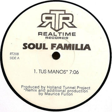 Soul Familia : Tus Manos (12", Promo)