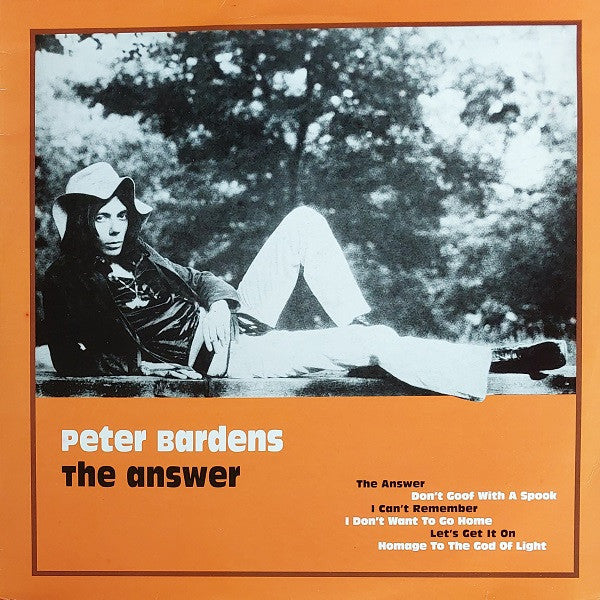 Peter Bardens : The Answer (LP, Album, Ltd, RE, 180)